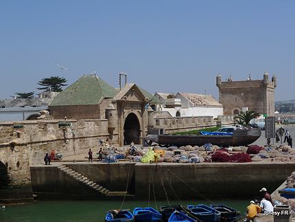 Retour de pêche à Essaouira
