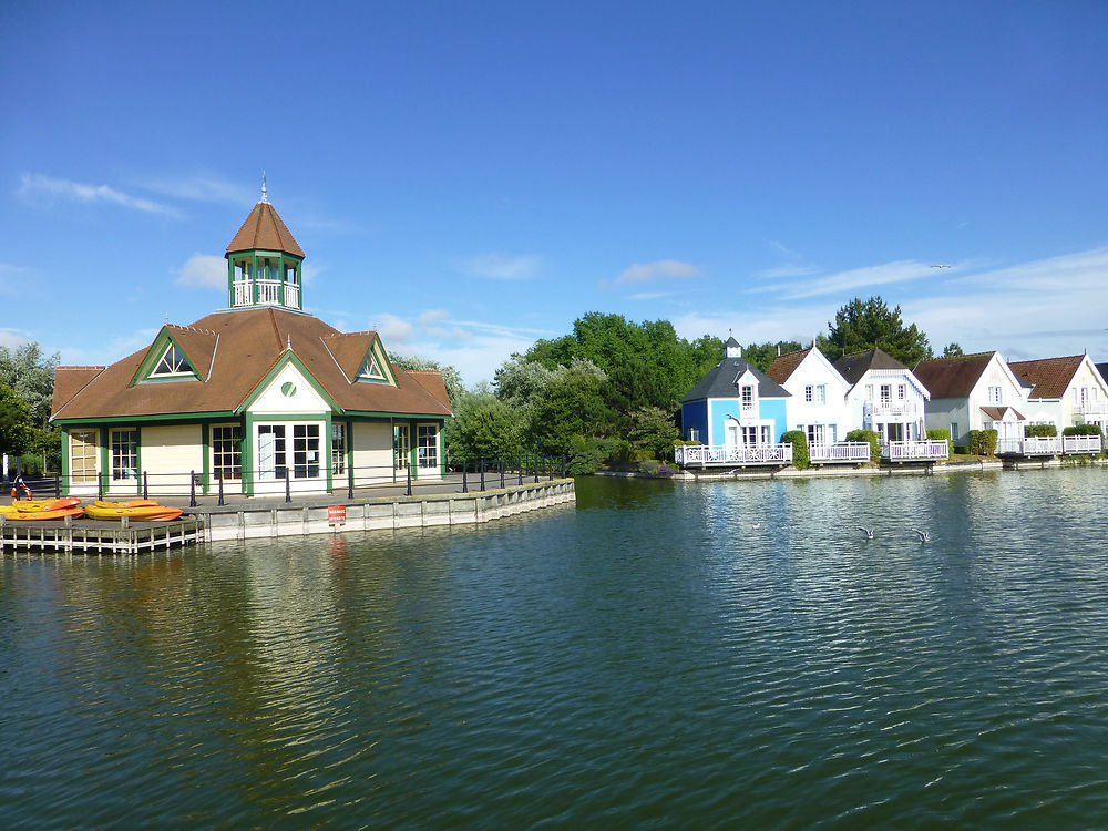 Eco quartier belle dune avec lac