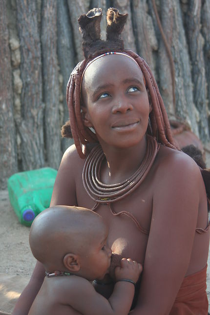 Mère et enfant Himba