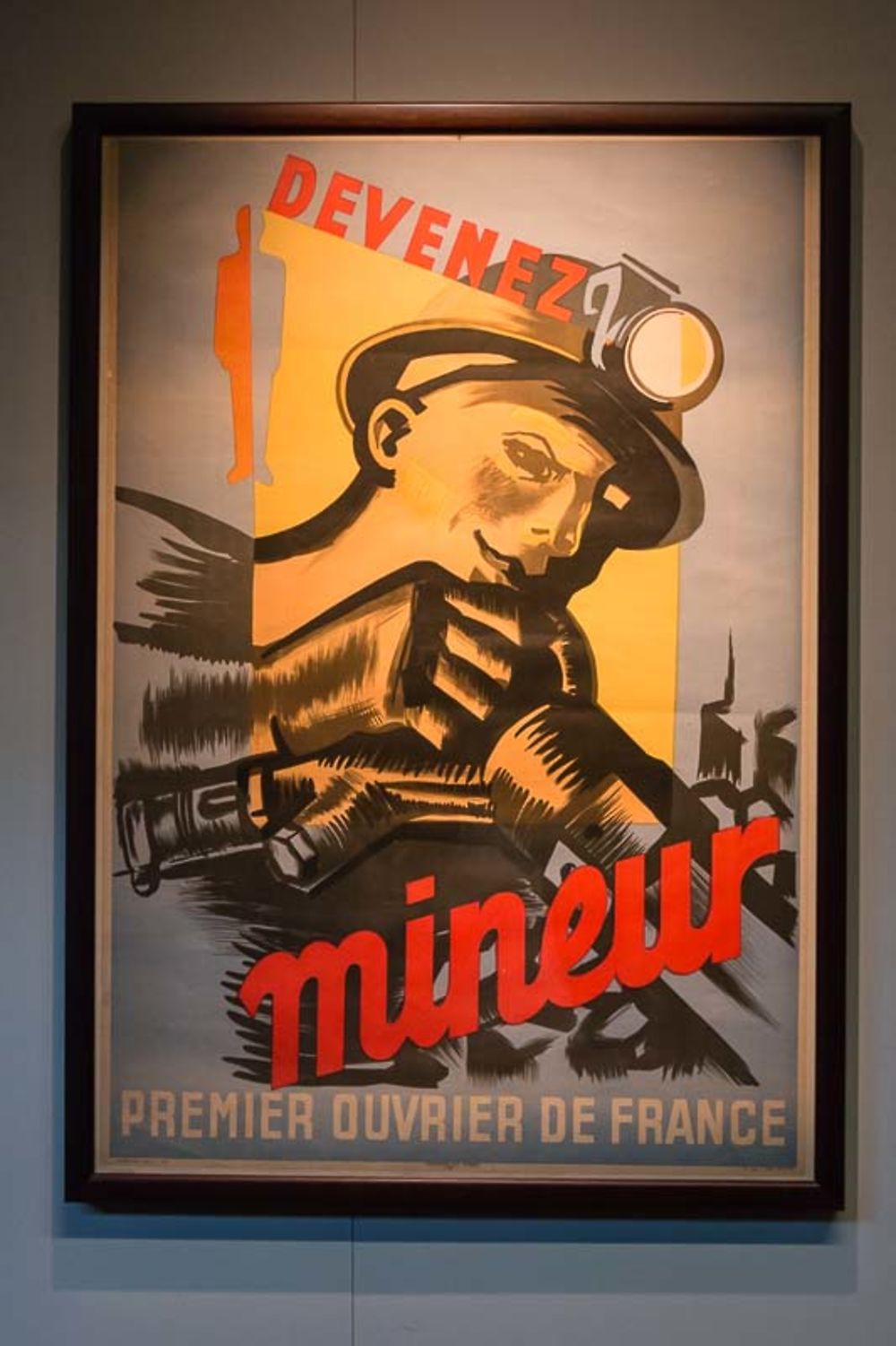 St-Etienne - Musée de la Mine - Affiche