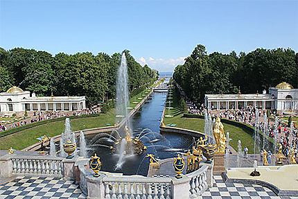 Les fontaines de Peterhof