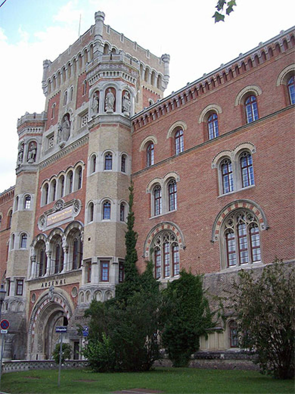 Façade de l'Arsenal