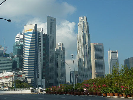CBD of Singapour