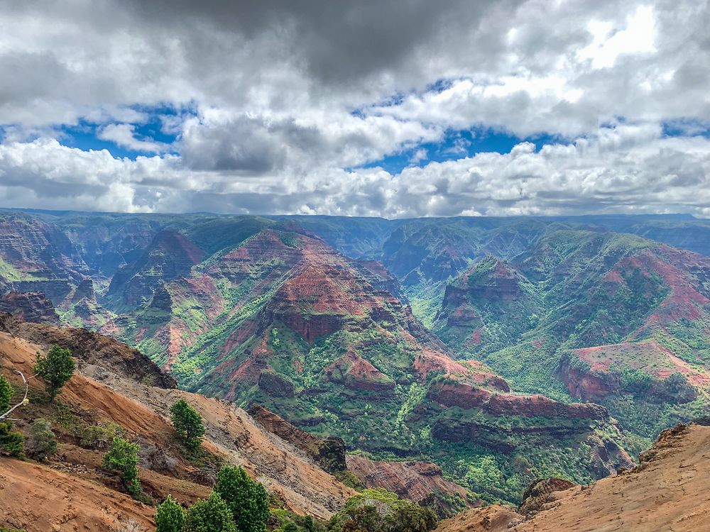 Le canyon Hawaïen 