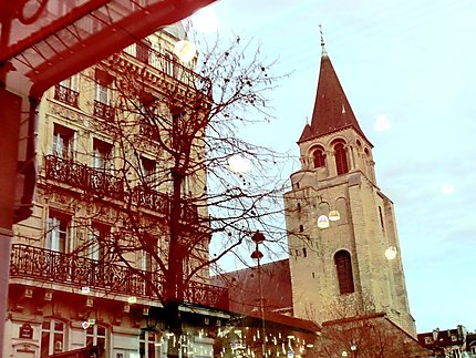 Le clocher de St Germain des Prés