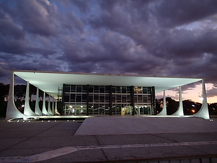 Brasilia, palais du tribunal fédéral suprême