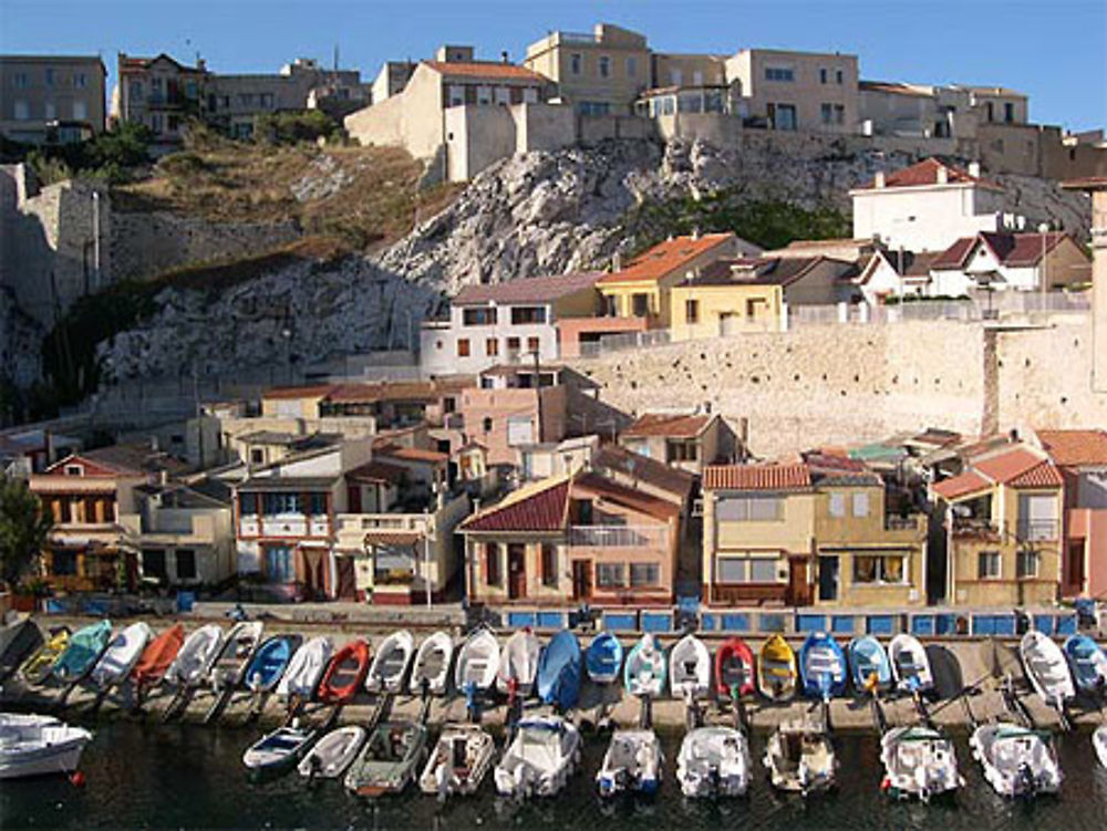 Petit port traditionnel du Vallon des Auffes