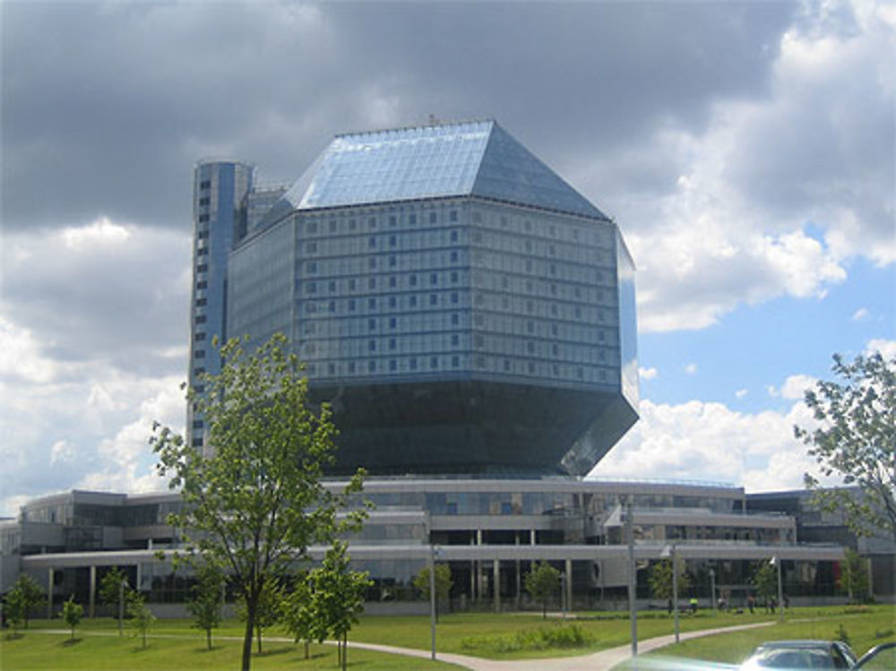 La toute récente bibliothèque de Minsk