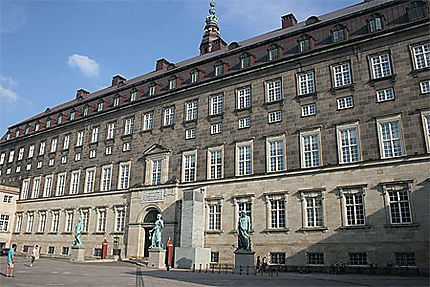 Le château de Christianborg (Copenhague)