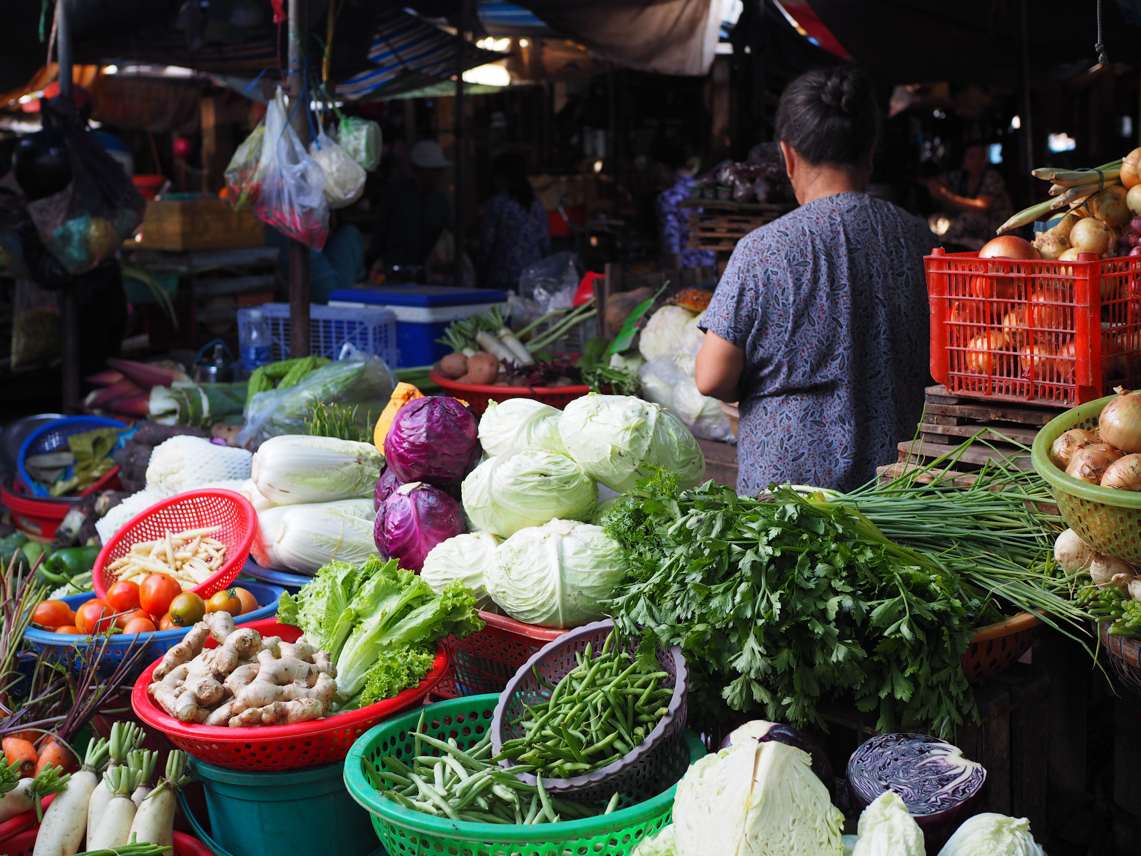 Au marché de Chau Doc Au marché de Chau Doc