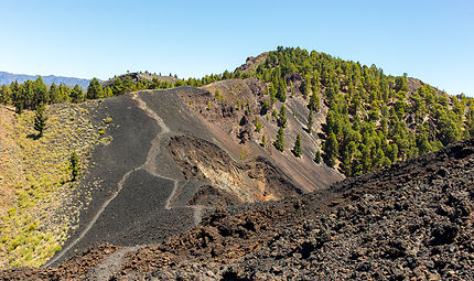 Chemin des volcans sur la Palma
