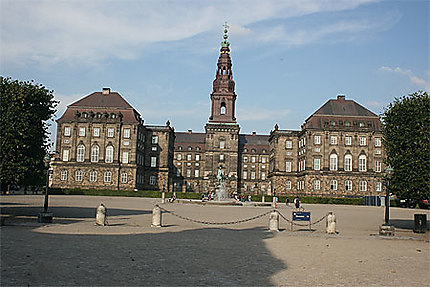 Le château de Christianborg à Copenhague