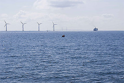 Eoliennes offshore au large de Copenhague -Copenhagen