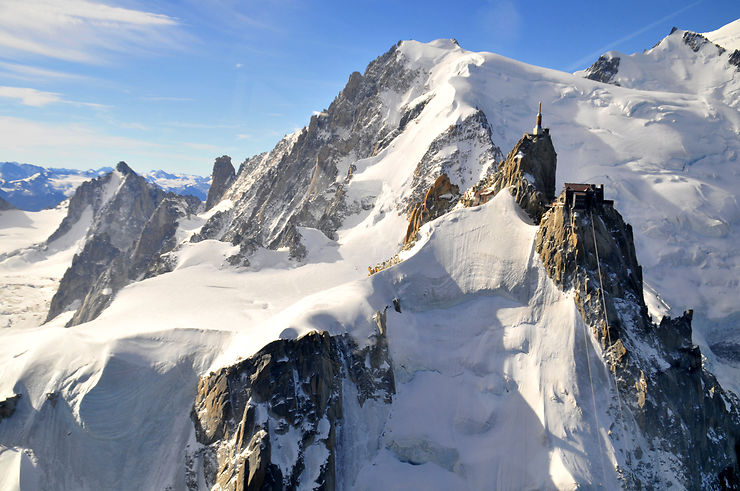 Mont Blanc et Aiguille du Midi - France