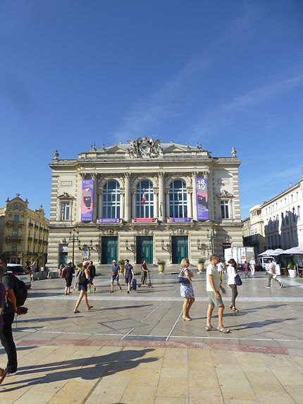 Bel opéra Comédie, à Montpellier