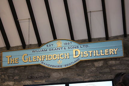 Entrée distillerie Glenfiddich