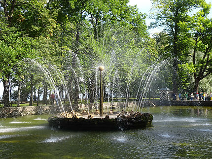 Fontaine soleil au Château de Peterhof