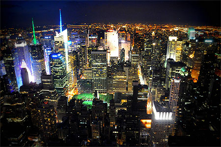 New York by night New York by night
