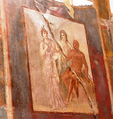 Fresque Herculanum Fresque Herculanum