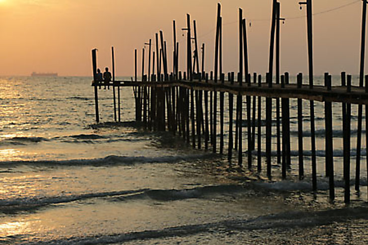 La côte cambodgienne : on dirait le Sud…                  
