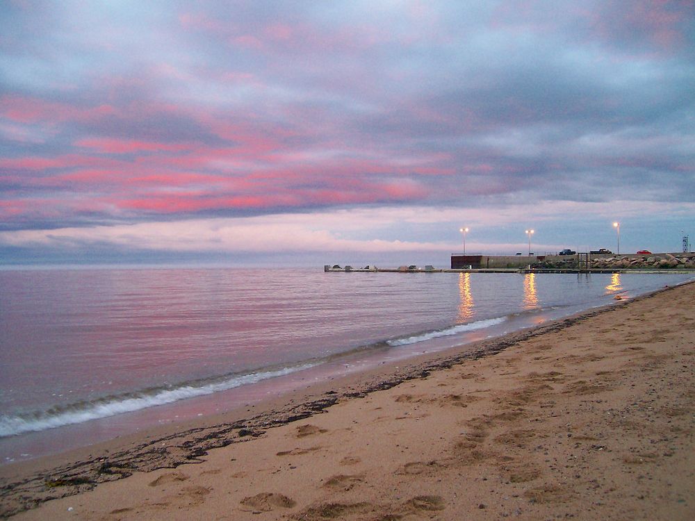 Camping sur la plage à St. Simeon