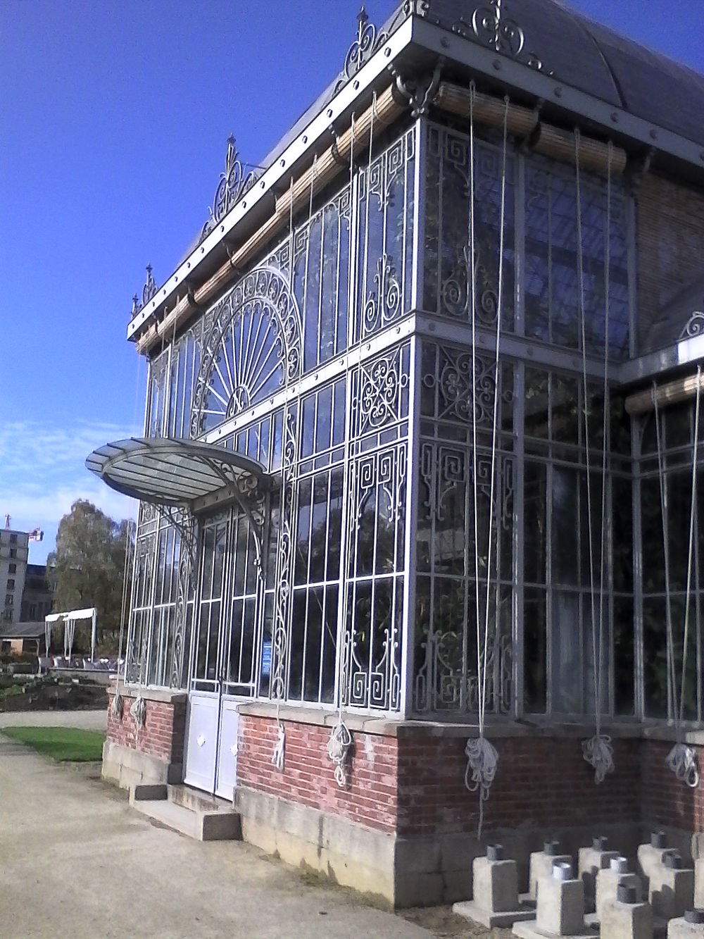 Les serres du jardin des plantes