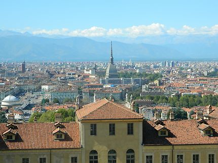 Vue sur Turin depuis La Villa Della Regina
