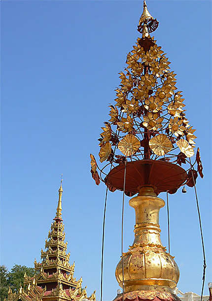 Pagode Shwezigon, détail