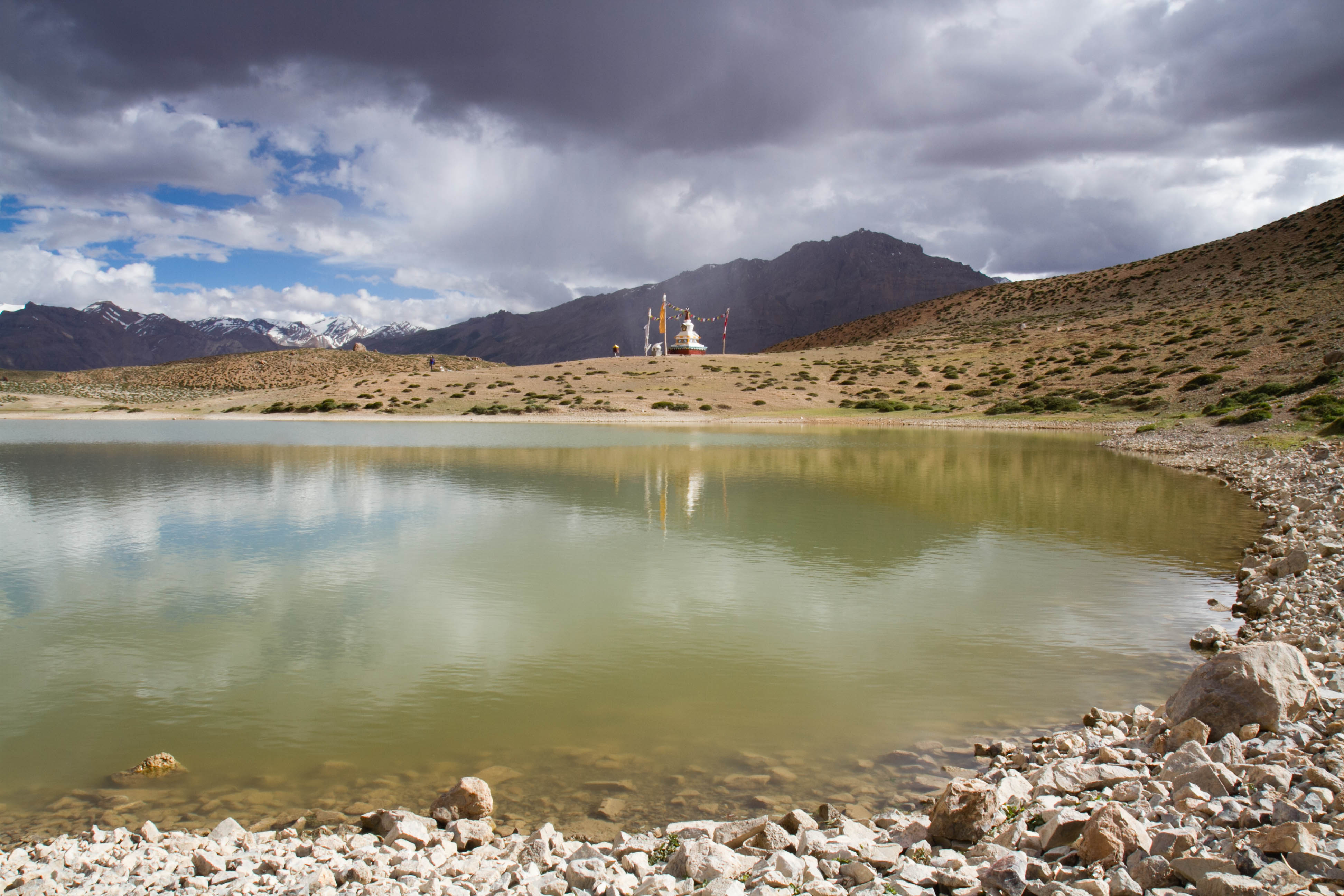 Dhankar Lake - Lahaul Spiti Dhankar Lake - Lahaul Spiti