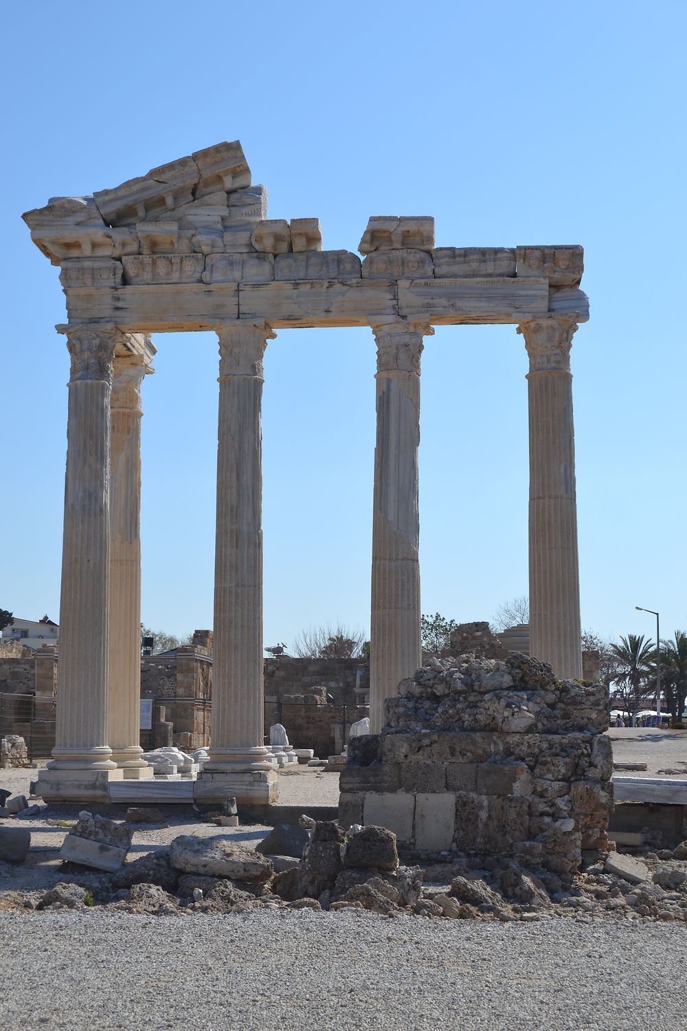 Le temple d'Apollon