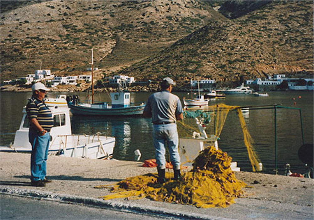 Pêcheurs à Kamares