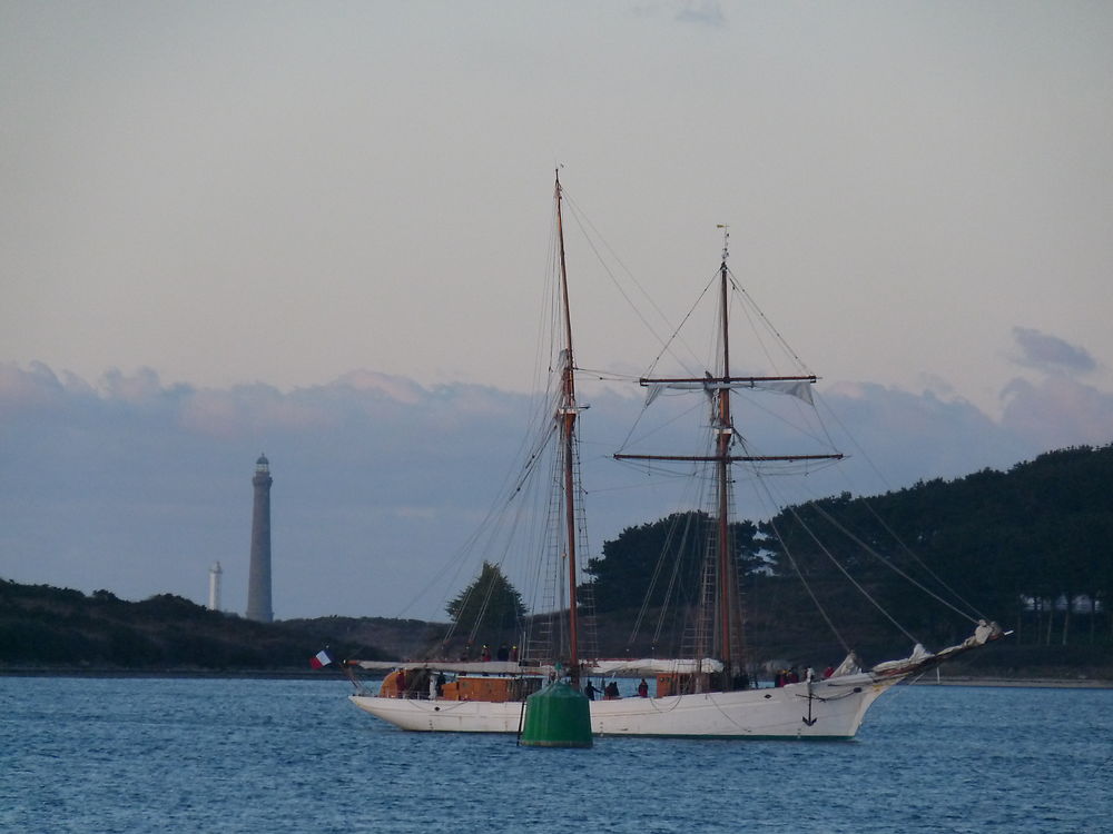 L'étoile entrant dans le port de l'Aber Wrach