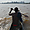 Pêcheur Ebrié sur la lagune d'Abidjan