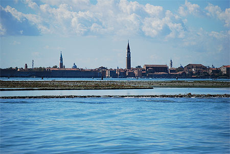 San Erasmo et la lagune San Erasmo et la lagune