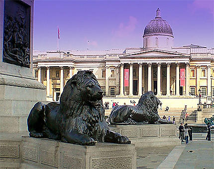 Les Lions de Trafalgar Square