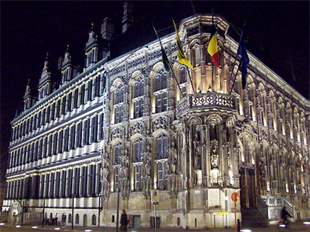 Stadhuis de nuit