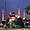 La Mosquée Bleue de nuit