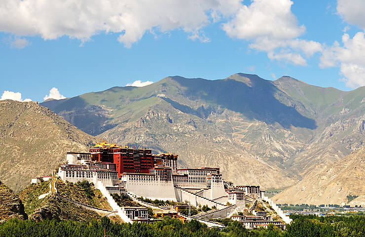 Le palais du Potala, Lhassa, Tibet