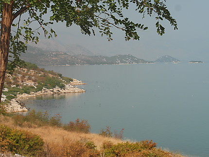 Lac de Skodra côté sud