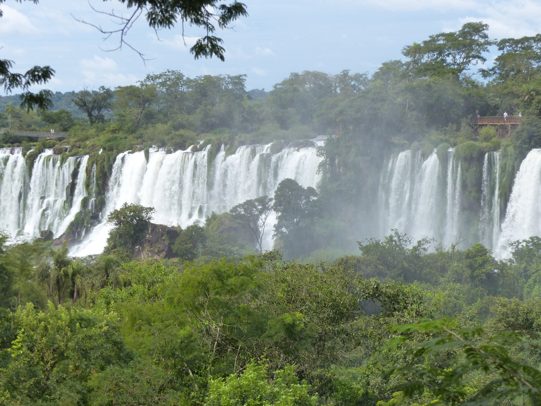 Les cascades du côté argentin Les cascades du côté argentin