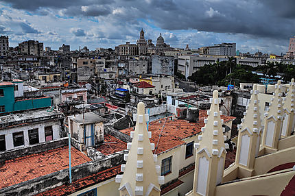 Sur les toits de La Havane