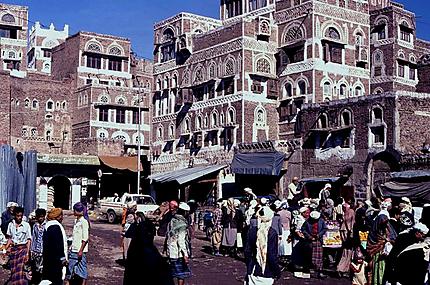 Place centrale à Sanaa