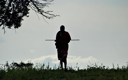 Masaï et jeu de lumière