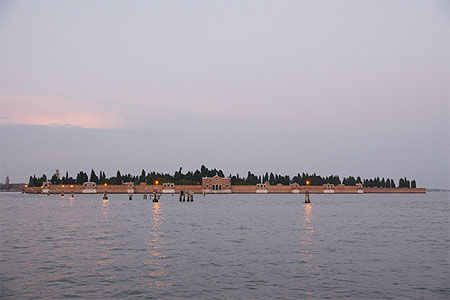 L'île San Michele, cimetière de Venise