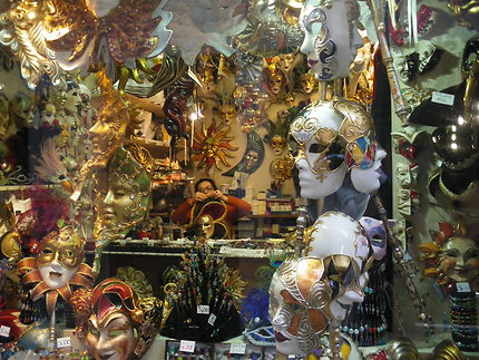 Fabrication de masques à Venise