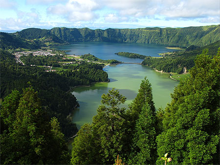 Lagoa Azul et Lagoa Verde Lagoa Azul et Lagoa Verde