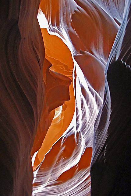 "Petit Monument Valley" dans Antelope Canyon