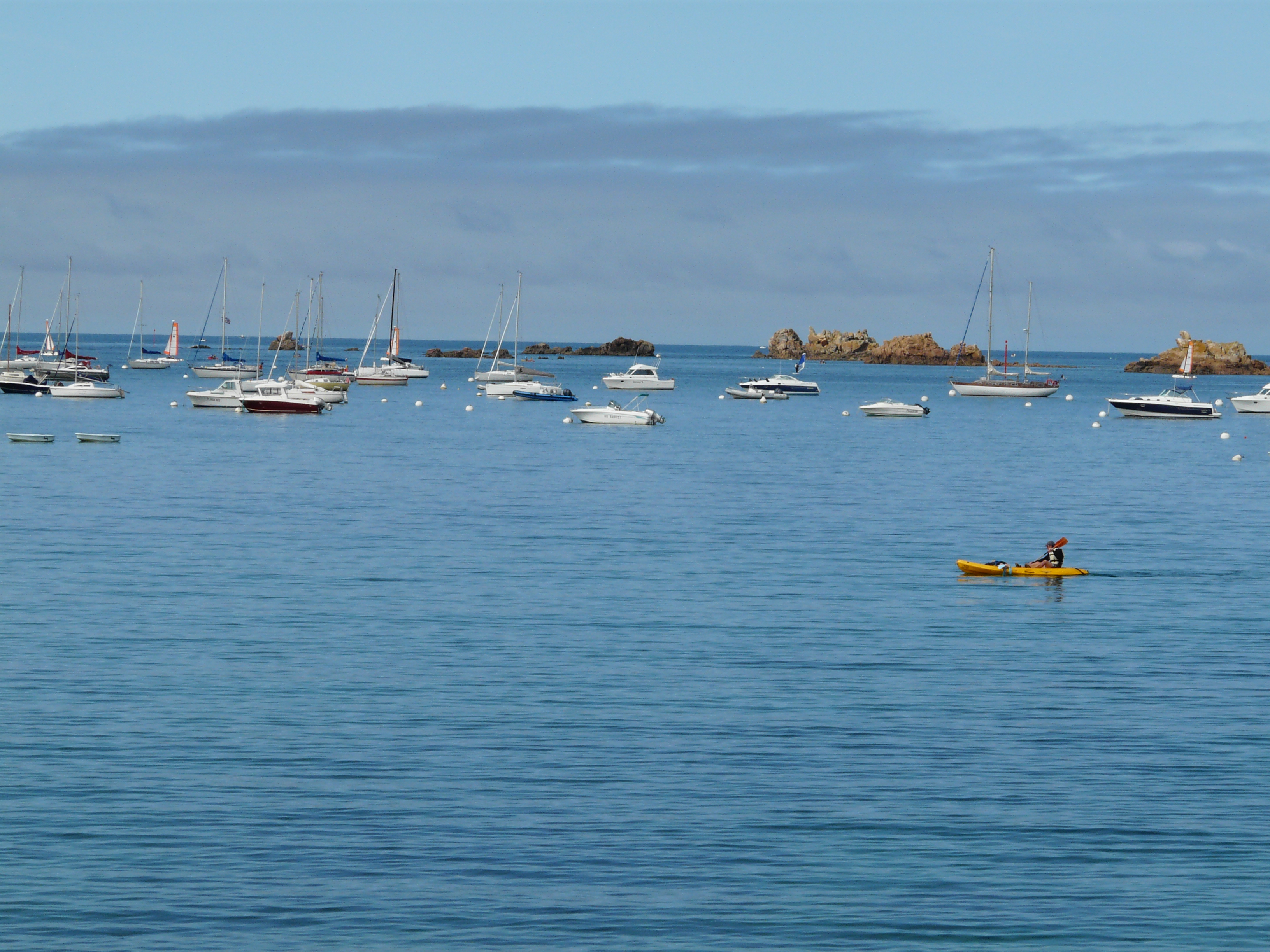 Port Blanc et ses bateaux