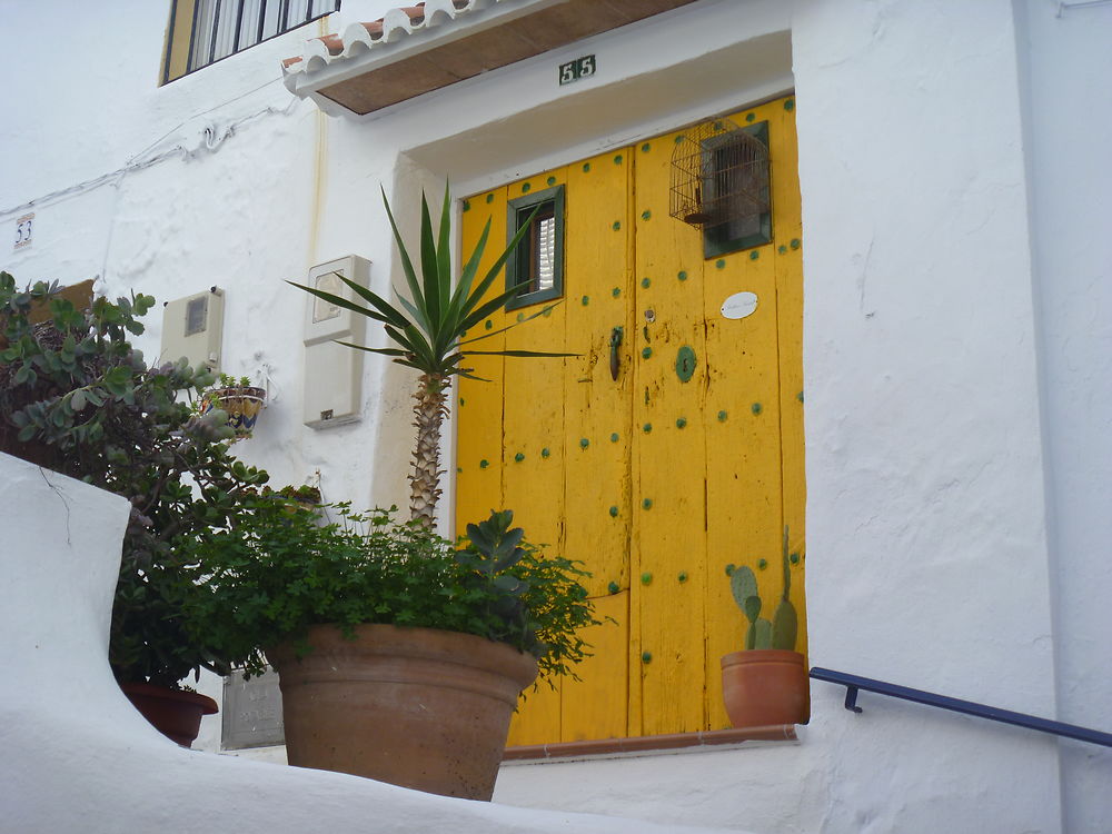 Rue andalouse à Torrox Pueblo