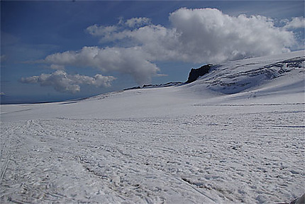 Sur le Vatnajökull...